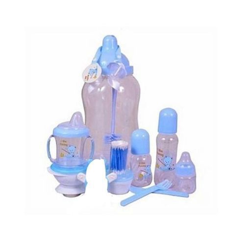 All In One Baby Feeding Bottle -Gift Set - Blue