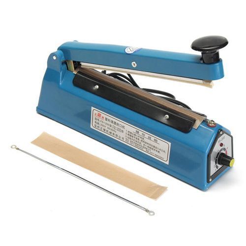 Hand lmpulse Sealer Heat Seal Machine, Fs 400- Blue