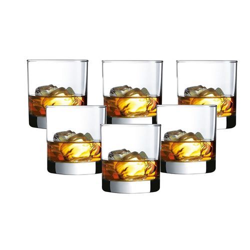 6 Pieces Of Cocktails, Brandy, Whisky Glasses,Colorless.