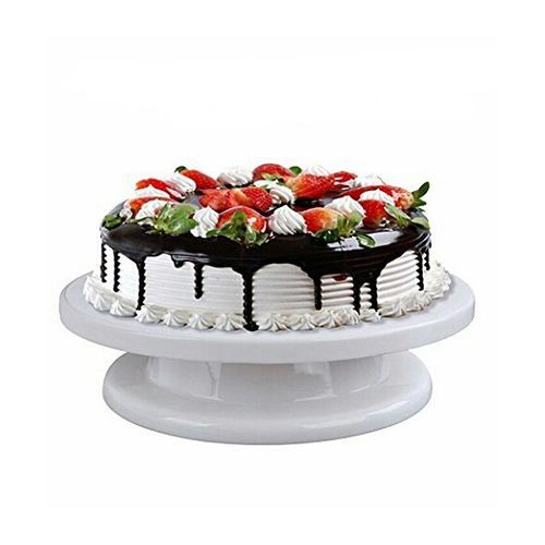 Cake Decorating Turntable - White