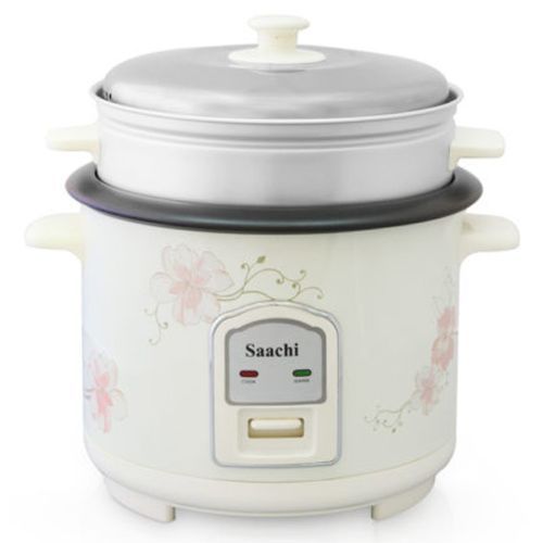 1.8 Litre Rice Cooker With Steamer Pan -Multi-Colours