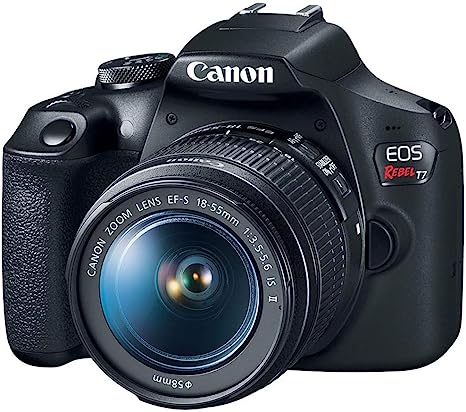 Canon EOS Rebel T7 DSLR Camera with 18-55mm Lens