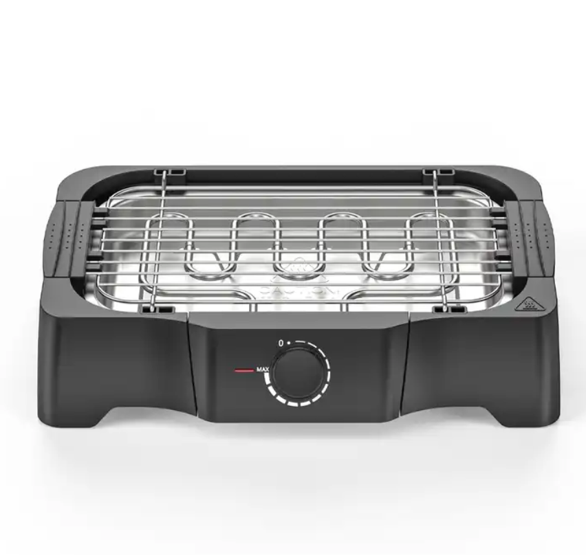 Electric barbecue grill for household