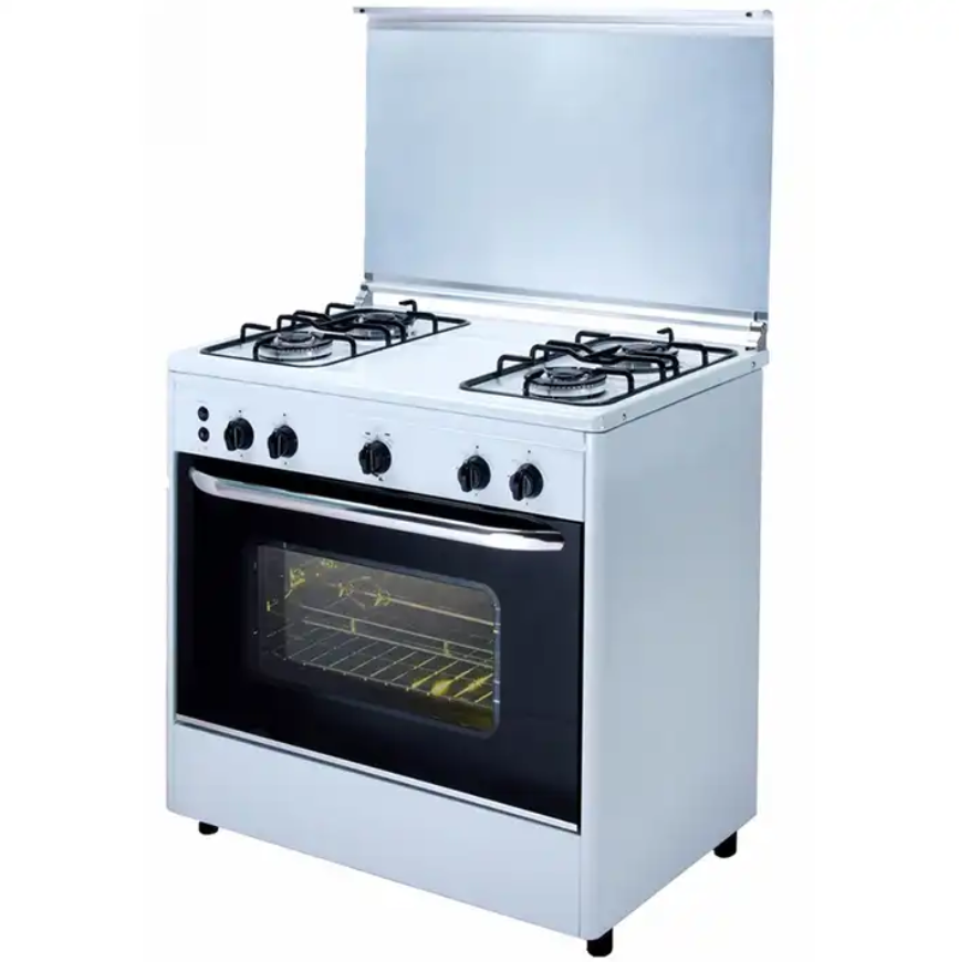 Commercial Gas Range With 4 Burner Freestanding Gas Cooking Range 4 Burners Stove With Oven Gas Stove With Oven Grill