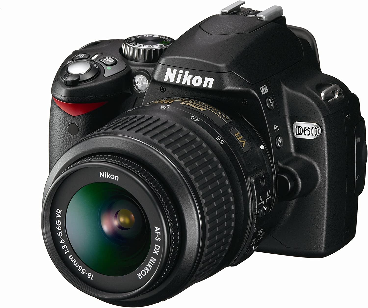 Nikon D60 DSLR Camera 18-55mm ( Black )