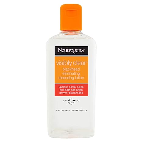 NEUTROGENA VISIBLY BLACK HEAD CLEANSING LOTION