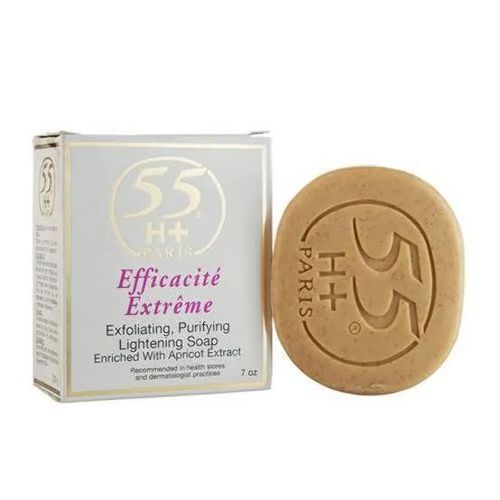 55H+ Efficacite Extreme Purifying Lightening Soap with Apricot Extract 7oz / 200