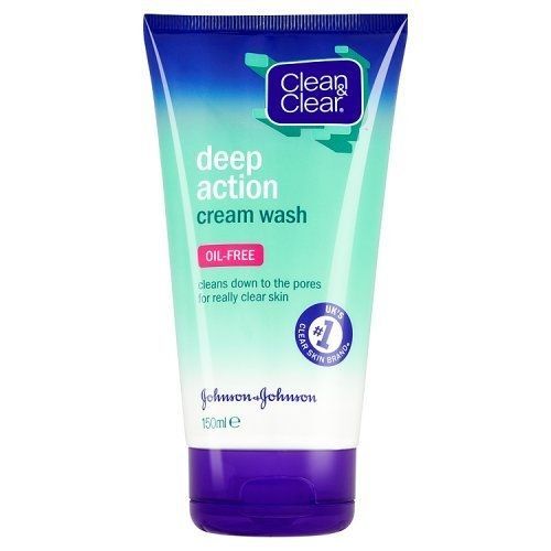 CLEAN AND CLEAR DEEP ACTION WASH