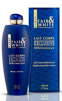 FAIR AND WHITE EXCLUSIVE WHITENIZER BODY LOTION 500 ML / 16.90 FL OZ