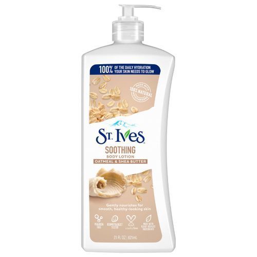 St Ives Soothing Oatmeal & Shea Butter Body Lotion [NB; Expires After 12 Months Of Opening]