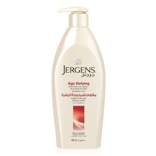 Jergens Age Defying Multi-Vitamin Moisturizer [ NB; Expires After 12 Months Of Opening]