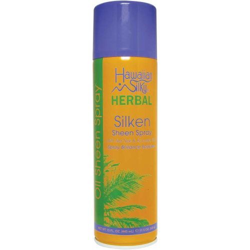 Hawaiian Silky Herbal Silken Oil Sheen Spray 16Oz