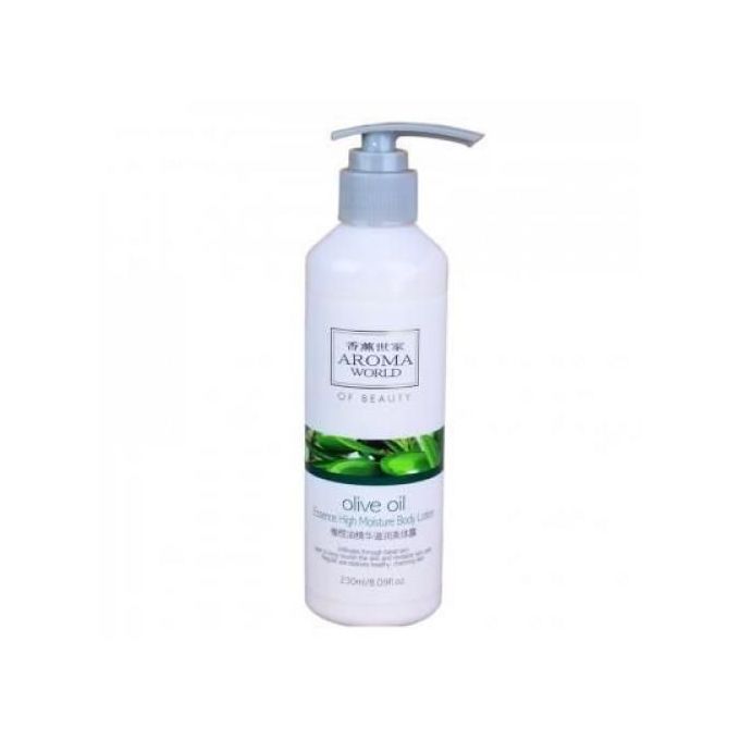 Aroma Naturals Olive Oil, Essence High Moisture Body Lotion, 230ml