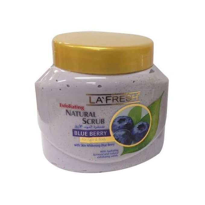 La Fresh Blue Berry Scrub - 500g