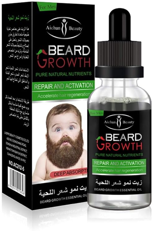 Aichun Beauty Beard Growth Essential Oil For Fast Beard Growth 30ml