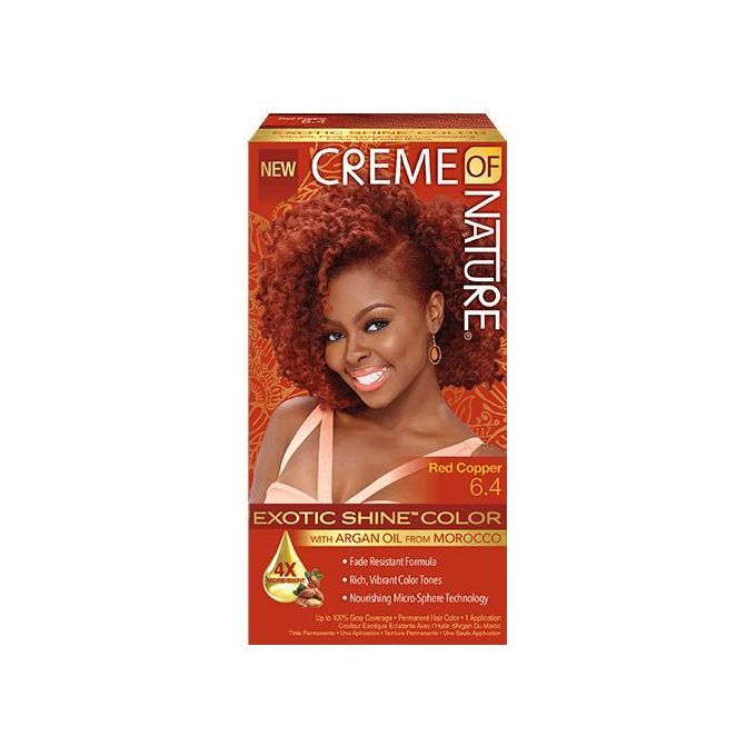 Creme Nature Creme Of Nature Gel Hair Color - RED COPPER #6.4 (45g + 14.17ml + 11g)