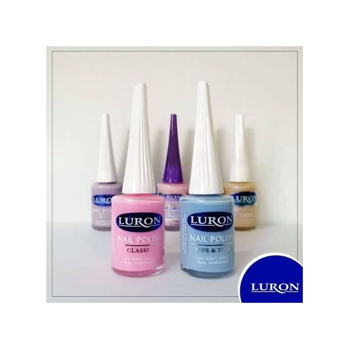 Luron Classy Nail Polish (6 COLORS OF YOUR CHOICE)