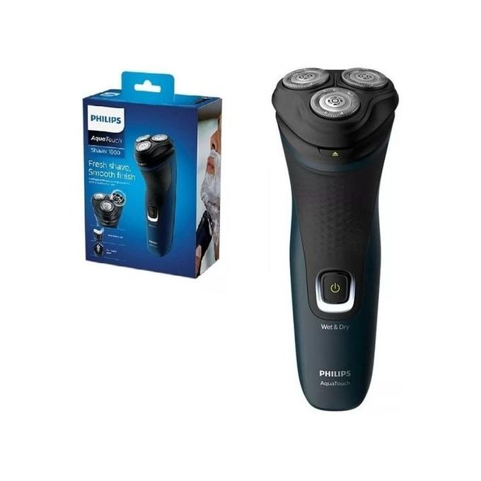 Philip Hair Shaving Smoother With Trimmer Black And Blue