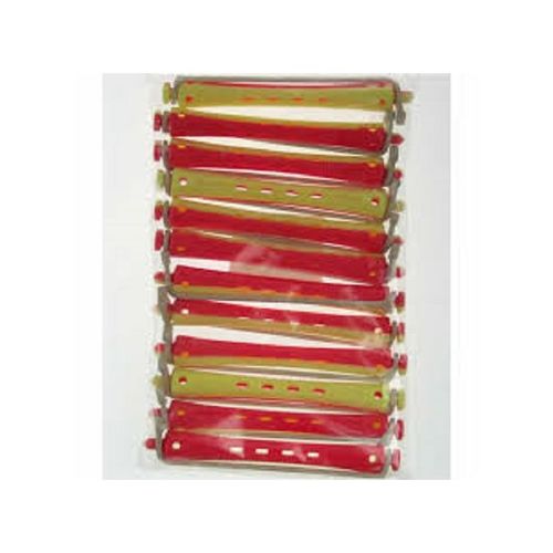 Hair Roller Perm Rods Red Color