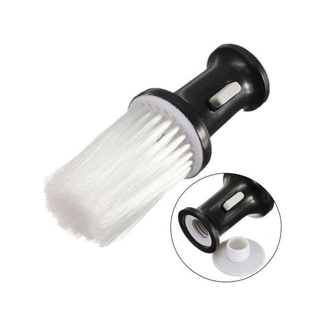 1Pcs Black Plastic Soft Salon Hair Neck Duster Brushes Hair White And Black.