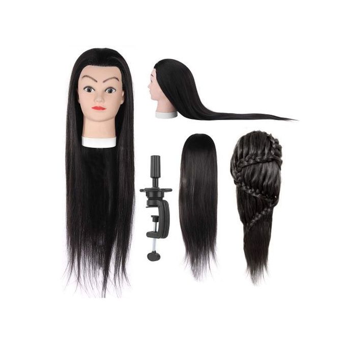 Synthetic Hairdressing Training Head Dummy Mannequin Hair