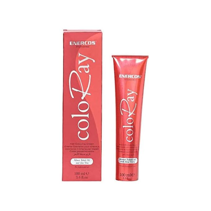 Enercos ColoRay Hair Coloring Cream 11/4, 100ml/3.4oz