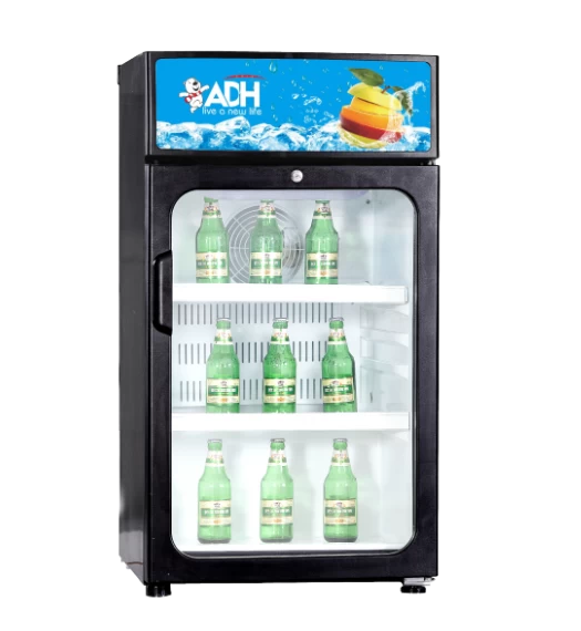 ADH ASC Glass Door Refrigerator 125L ( Black )
