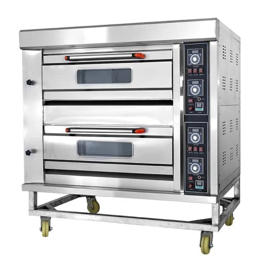 AH0-104 Double Deck Commercial Electric Baking Oven ( 4 Trays )