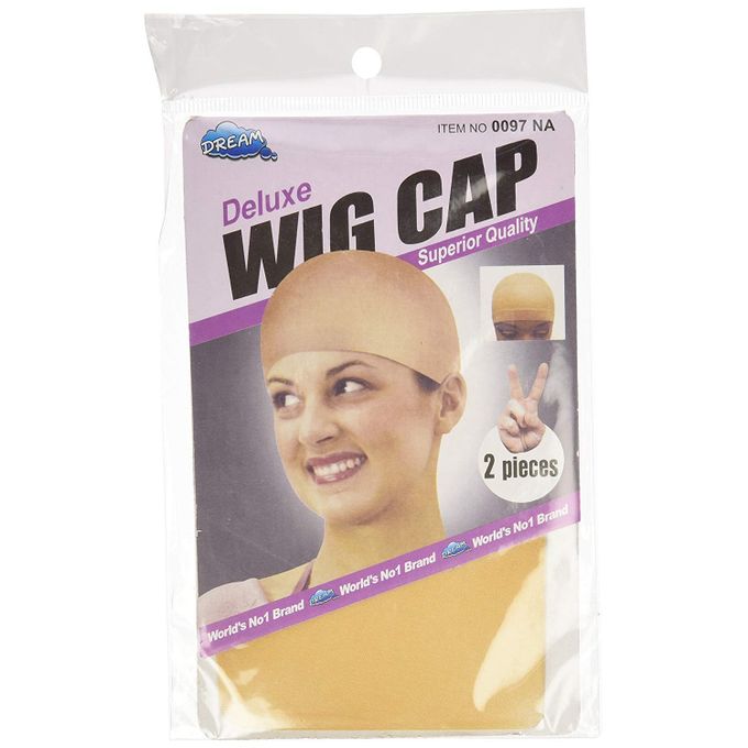 Deluxe Wig Cap Natural 2 Pc