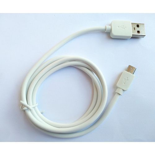 Ultra Long reinforced Micro USB Charging Cable - White