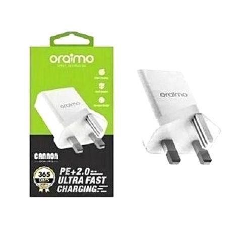 CD52BR UK Android Phone Charger - White