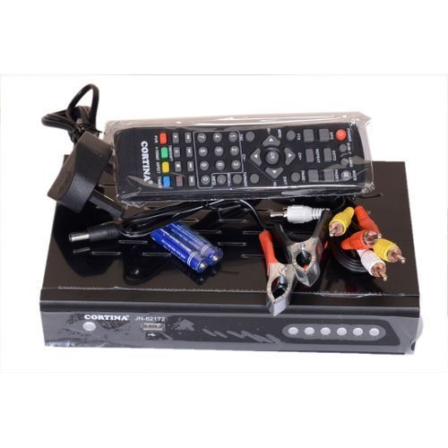 Free To Air Digital Decoder - No Monthly Subscription - Black