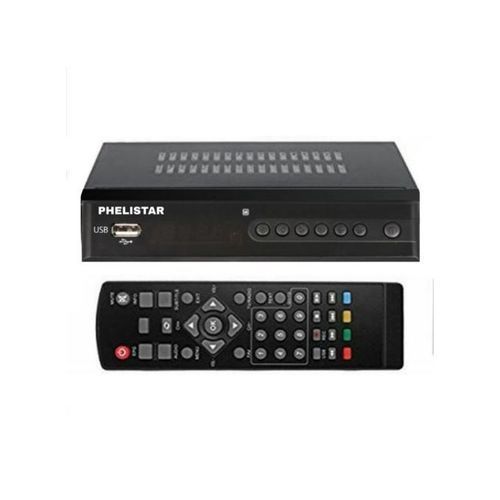 DVB/T2 1080p Full HD Free to Air Digital Decorder - Black