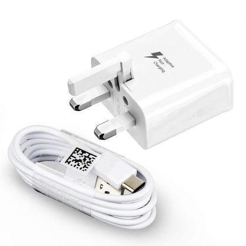 Samsung Fast Type C Charger - White, Black