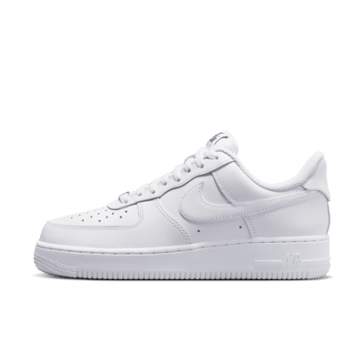 Nike Airforce 1 Double swoosh womens fashion white sneakers ,thick bottom