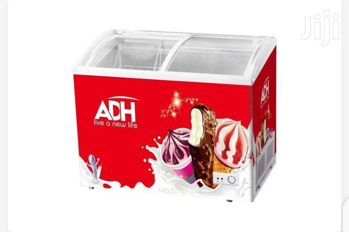 ADH Ice Cream Freezer 320L ( Red )