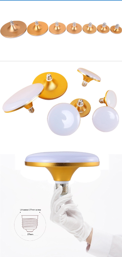 24W LED Bulb UFO Mushroom Shape Lamp