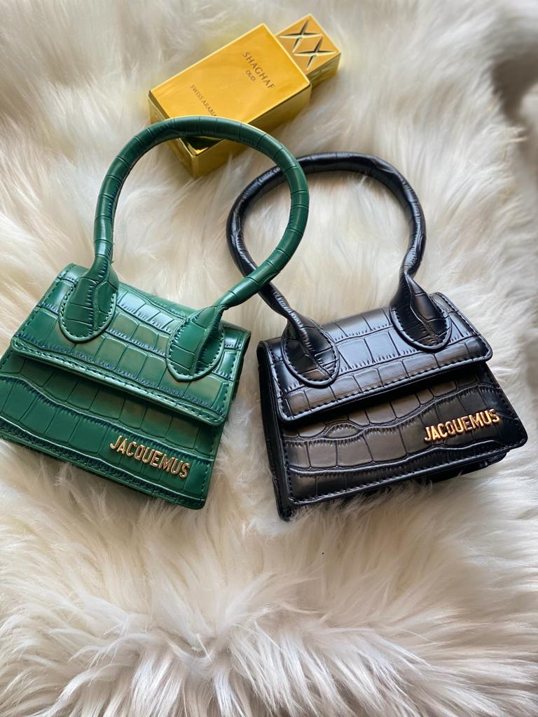 Jacquemus Ladies Party Bag - Green,Black