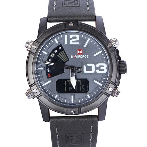 Naviforce Digital & Analog Men's Watch - Grey