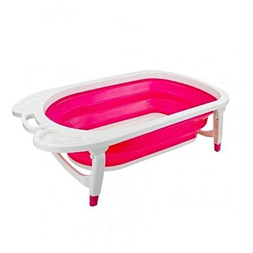 Original Baby Folding Bathtub For Babies - Pink