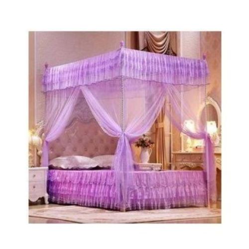 Purple Mosquito Net with Stands