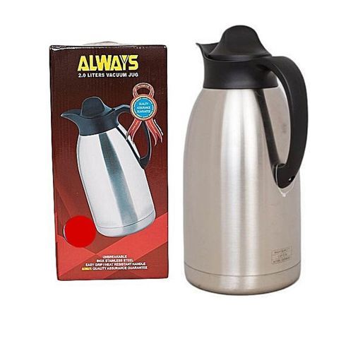 Stainless Steel Vaccum Flask, 2 Litres - Always