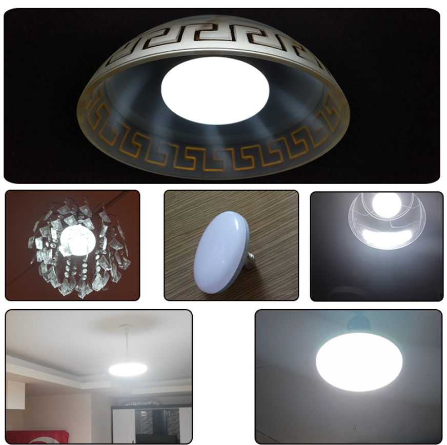 50W LED Bulb UFO Mushroom Shape Lamp