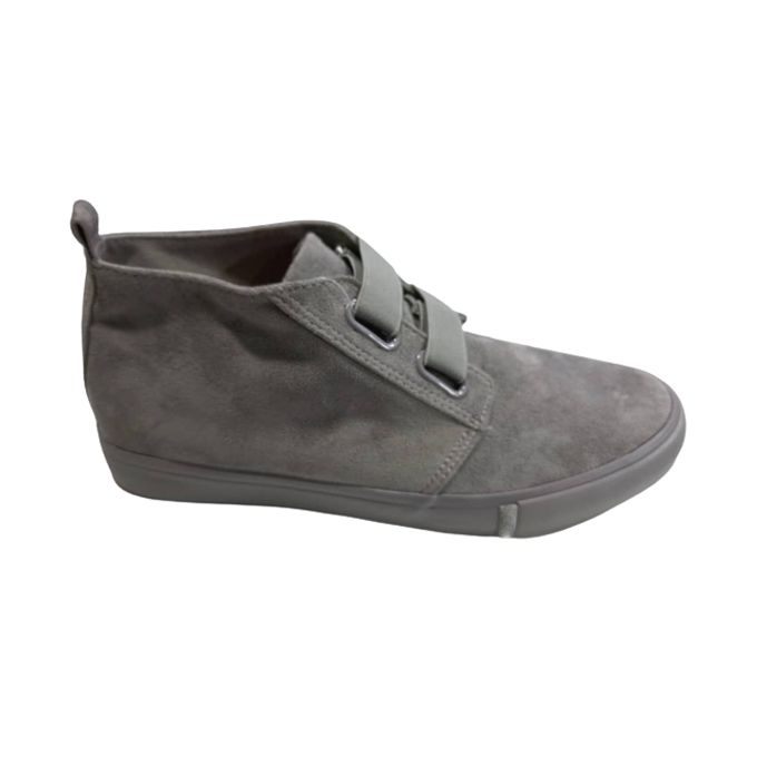 Men's Slip On Plimsolls - Grey