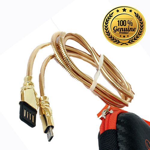 Original Smart USB Gold Cable- Golden