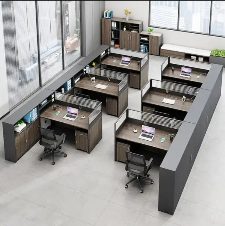 6 Persons  Cubicle Workstation