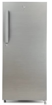 230L CHIQ SINGLE DOOR FRIDGE - SILVER CSR230