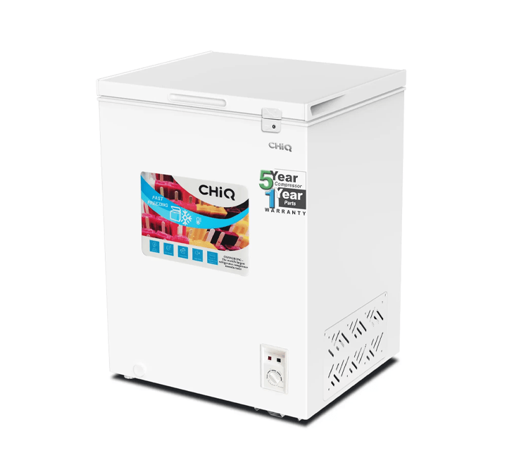 130L CHIQ CHEST FREEZER SILVER CCF131