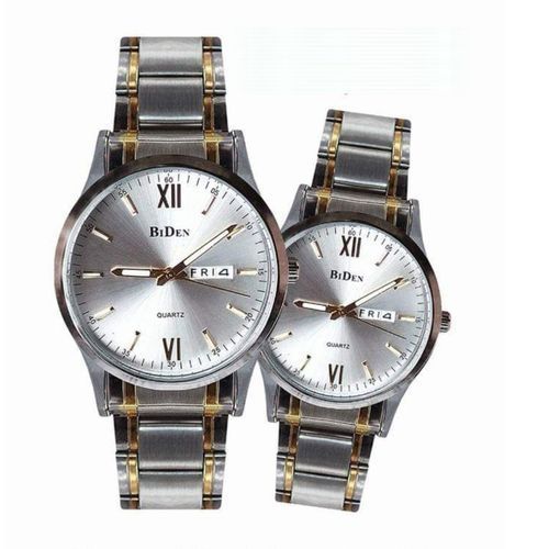 Bundle Of His & Hers Stainless Steel Watches - Silver/Gold