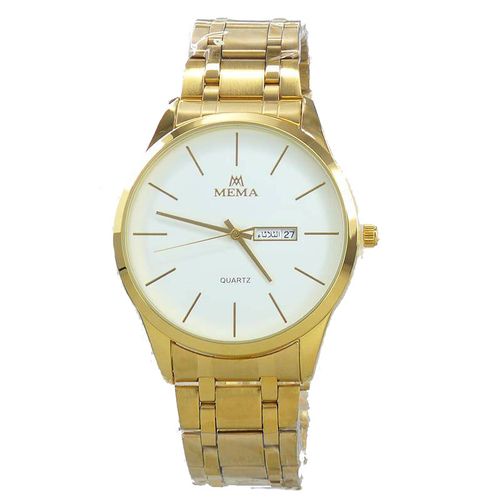 Mema Mens Analog Watch - Gold